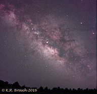 Milky Way Rising over Flagstaff